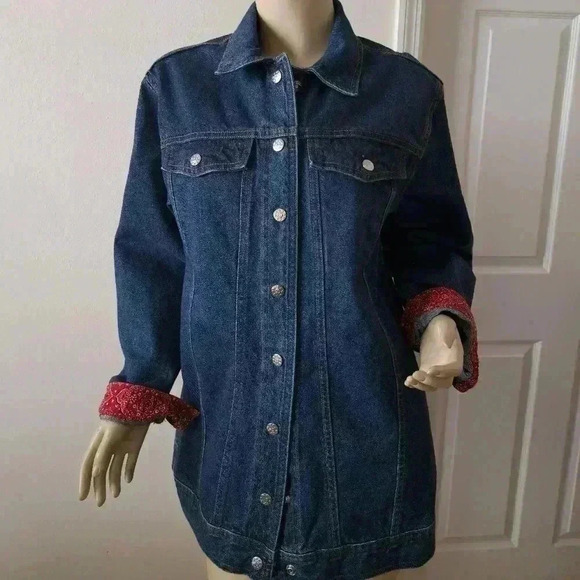 Source Unknown Jackets & Blazers - Jean DENIM  JACKET M M